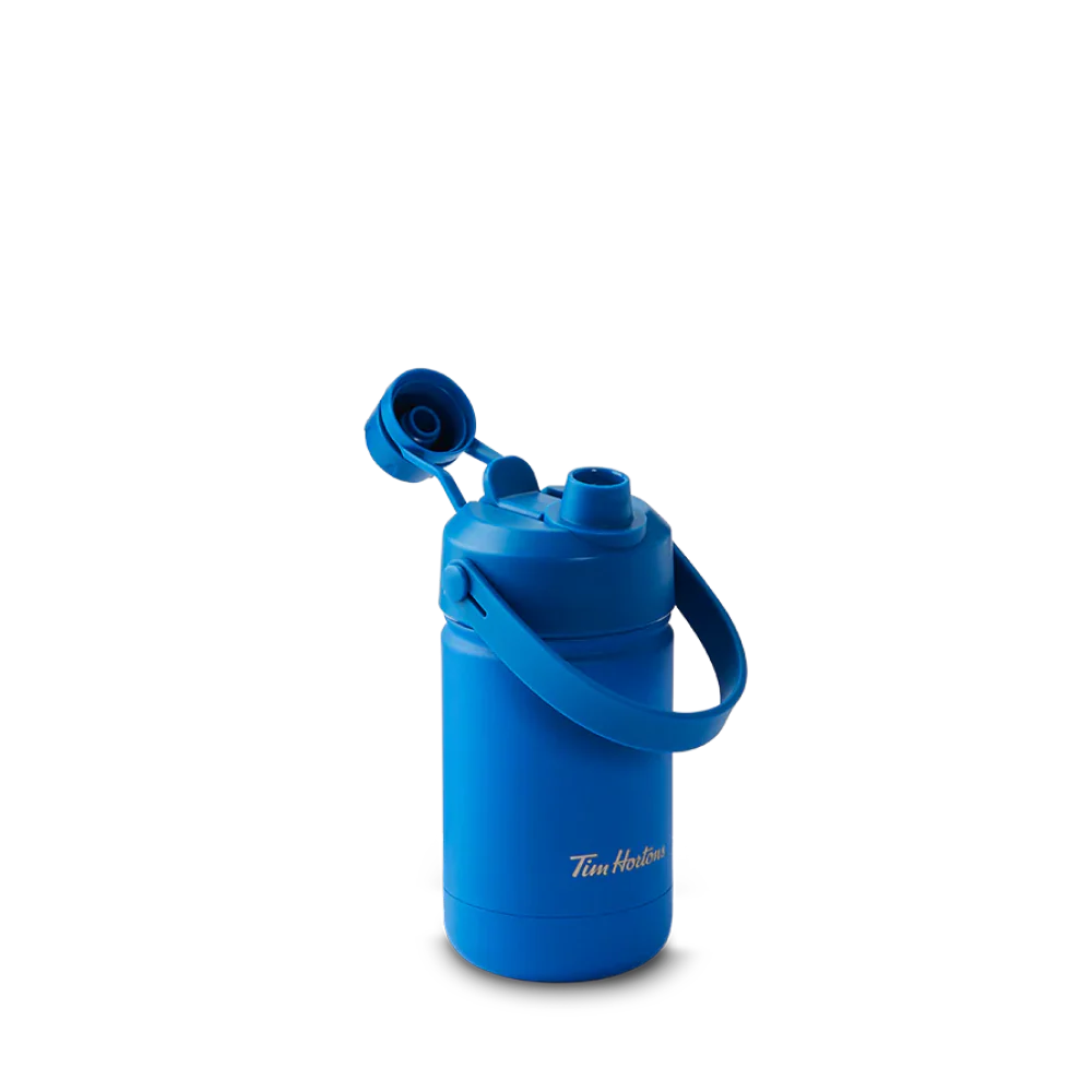 12oz Stainless Steel Water Bottle - Blue - Image 3