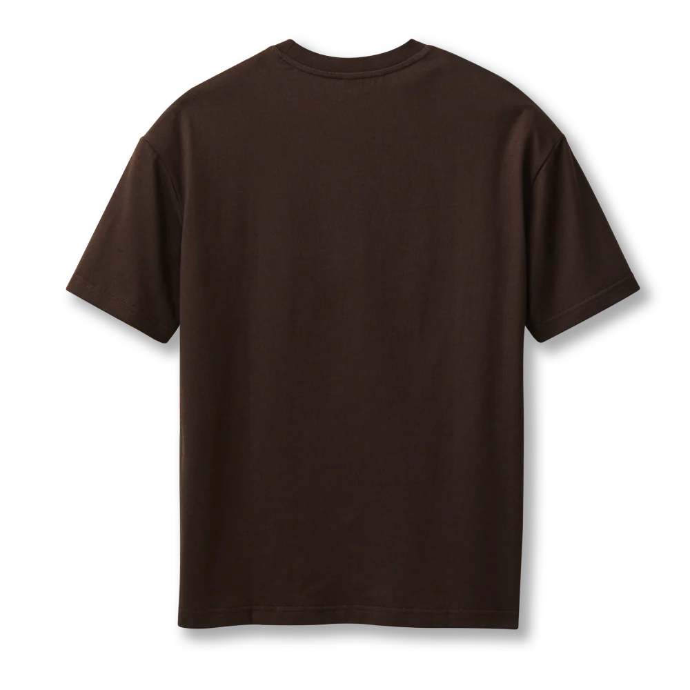 Retro Classic Logo Unisex T- Shirt - Espresso - Image 5