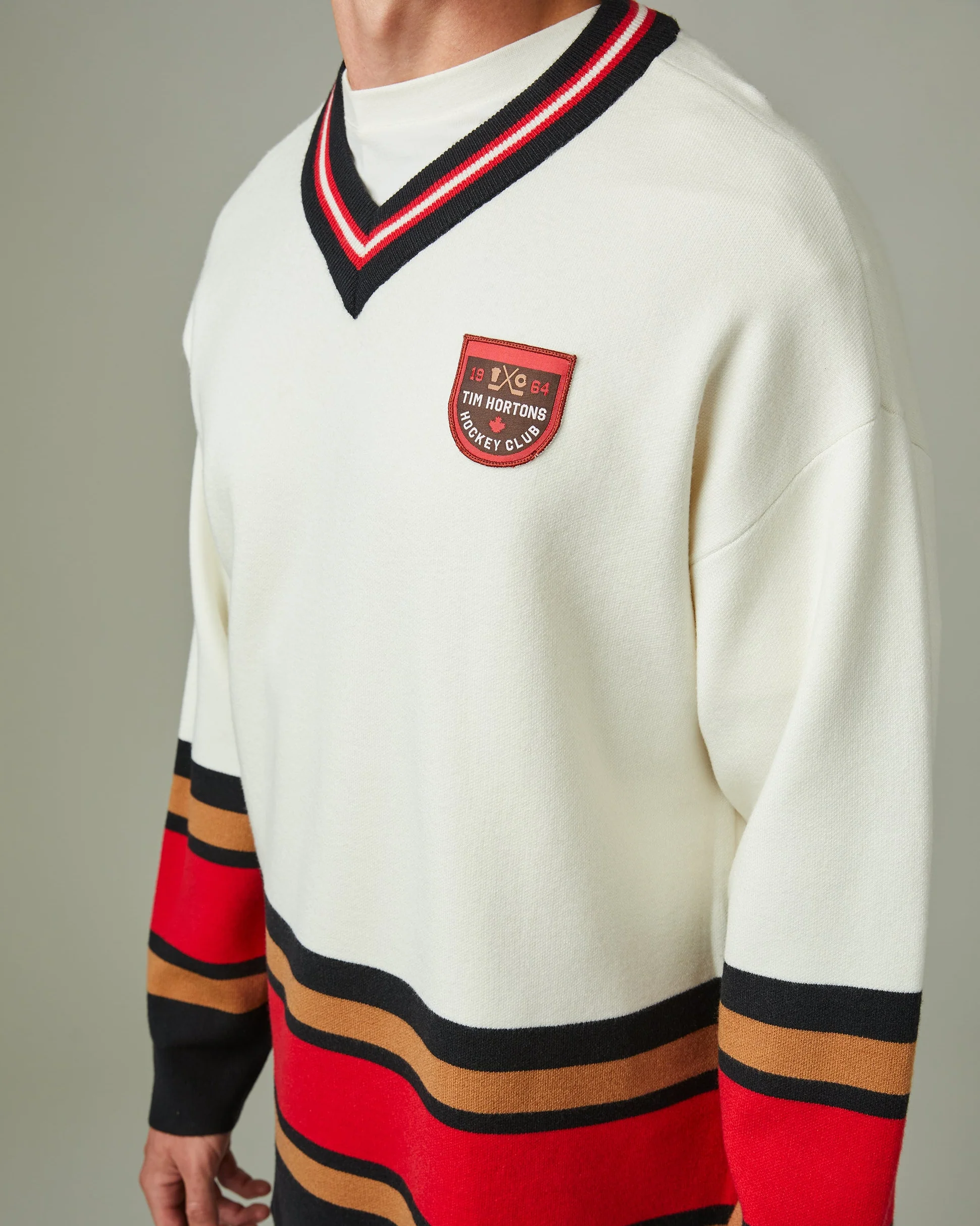 Hockey Unisex Knit Sweater - Image 4