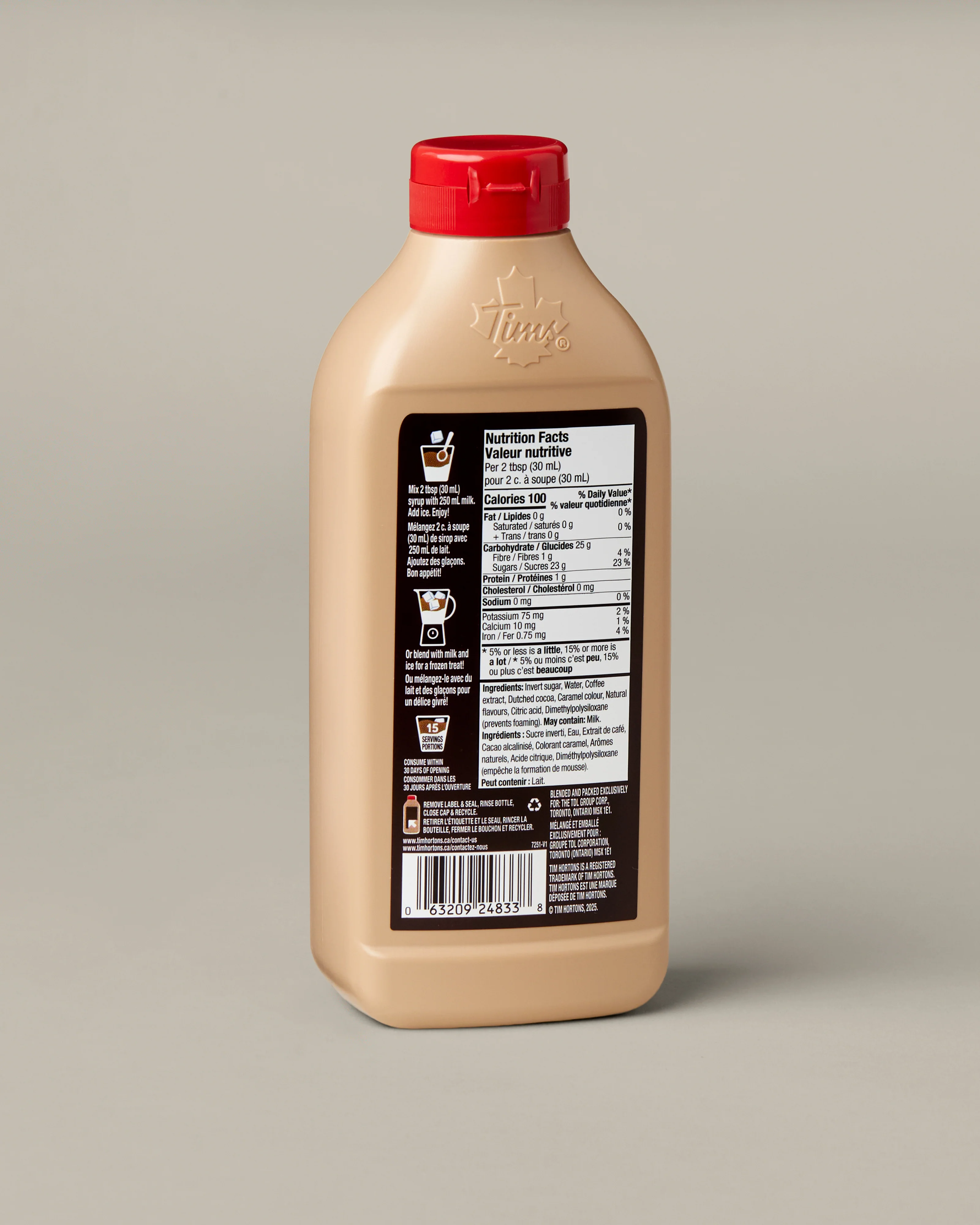Iced Coffee Syrup Mocha - 470ml - Image 2