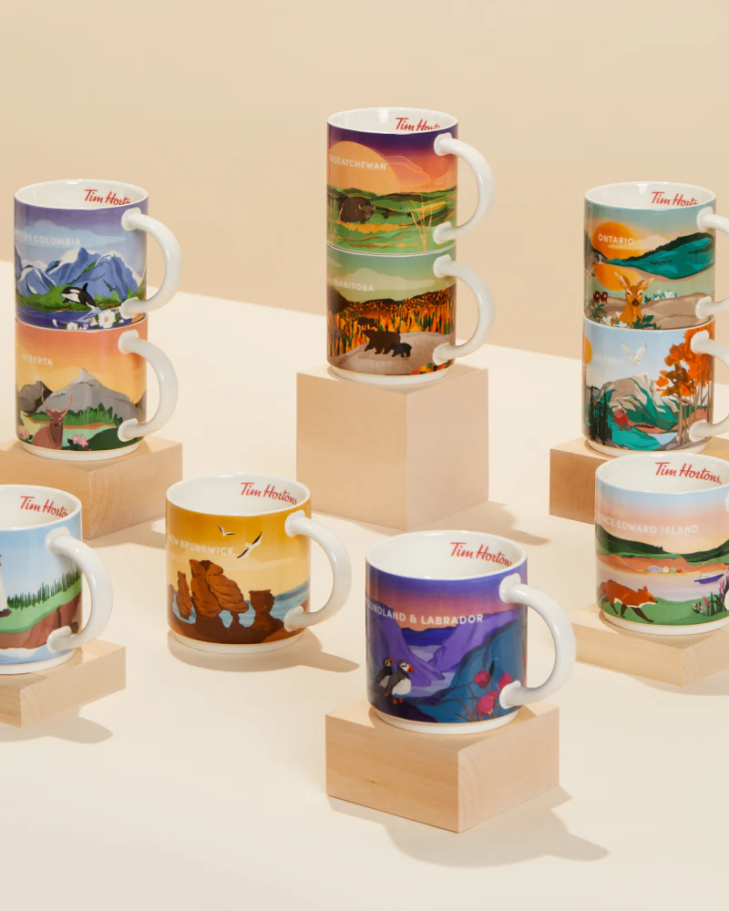 16oz Provincial Ceramic Mug - British Columbia - Image 3