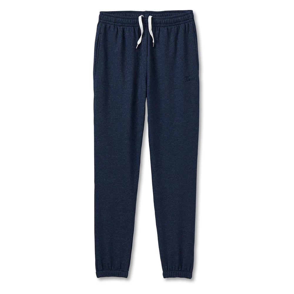 Tims Unisex French Terry Joggers - Navy Marl - Image 9